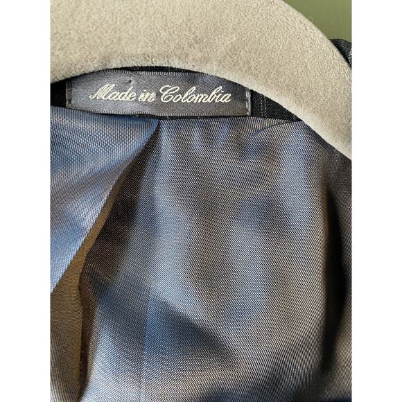 Oscar De La Renta Mens 38R Blazer Gray Wool Sportscoat Business Office Career - Picture 7 of 14